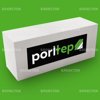 Пеноблоки стеновые Poritep Коломна 625х250х400, D600